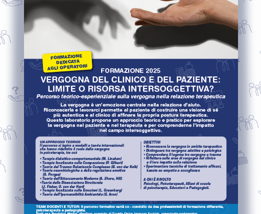 VERGOGNA DEL CLINICO E DEL PAZIENTE: LIMITE O RISORSA INTERSOGGETTIVA?